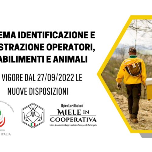 Sistema identificazione e registrazione operatori, stabilimenti e animali, D. Lgs. 5.8.2022, n. 134
