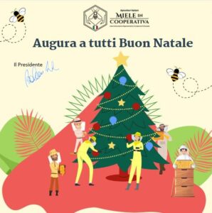 Scopri di più sull'articolo Sereno Natale a Voi tutti ed ai Vs cari, anche da Miele in Cooperativa