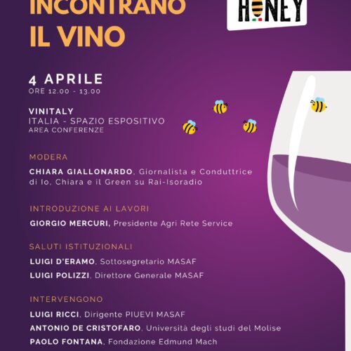 Dove le api incontrano il vino