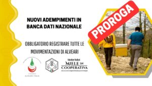 Scopri di più sull'articolo Proroga 2024 adempimenti in banca dati nazionale apicoltura