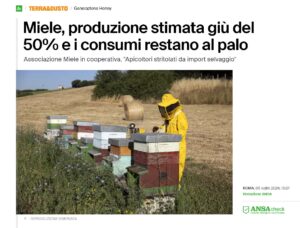 Scopri di più sull'articolo Crisi del Miele Italiano: Produzione in Calo e Consumi Stagnanti – Fonte: ANSA